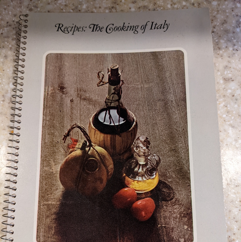 Recipes:The Cooking of Italy - foods of the world Time Life books
